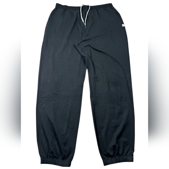 Vuori Women’s Boyfriend Cargo Sweatpant Black Heather Size Large - Picture 3 of 14